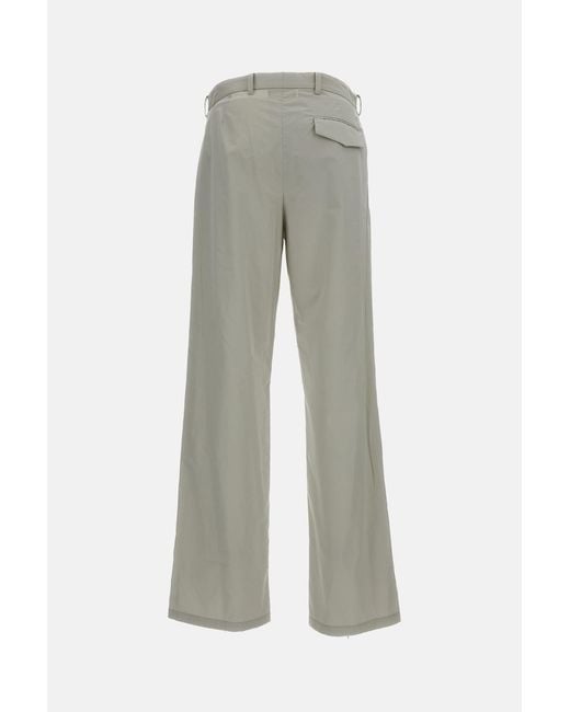 Rier Gray Regular Fit Straight Leg Pants for men