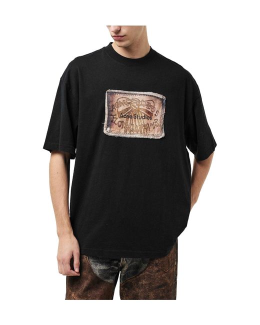 Acne Black Label Oversized T-Shirt for men