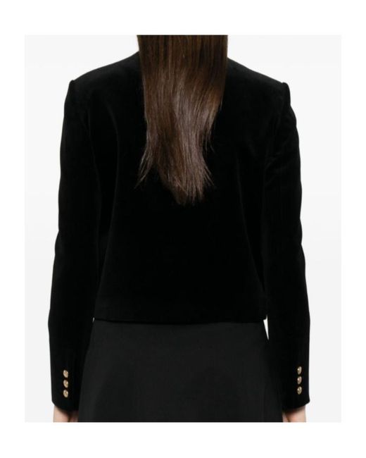 Blazé Milano Black Blazé Milano Jealousy Shamo Cropped Blazer