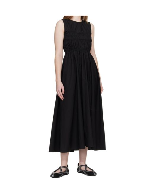 CECILIE BAHNSEN Black Cbchristy Sleeveless Midi Dress