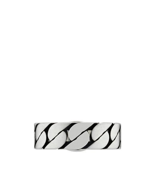 Gucci Metallic Interlocking G Ring