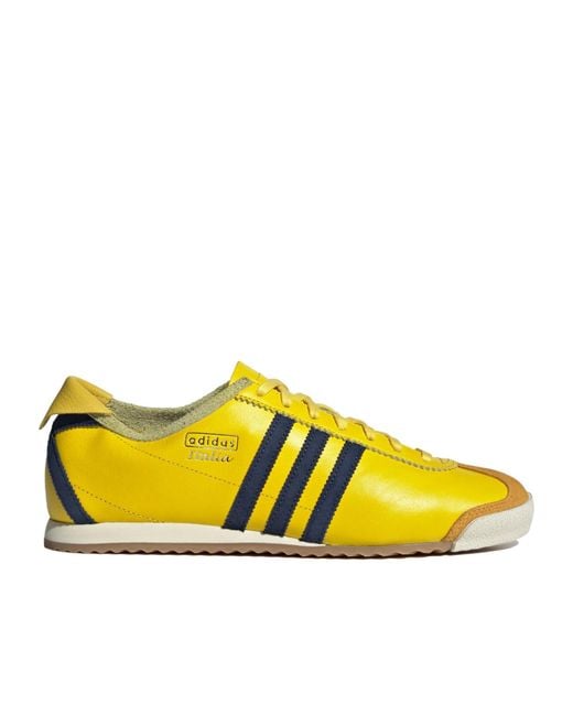 Adidas Originals Yellow Italia 60 Low-Top Sneakers for men