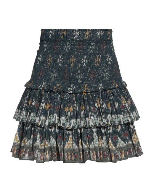 Isabel Marant Gray Ruched Skirt