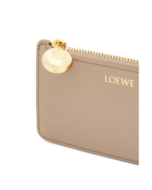 Loewe Natural Pebble Zipped Coin Cardholder