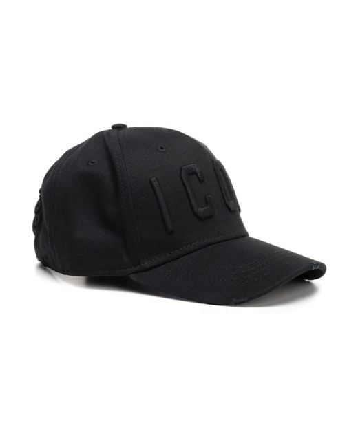 DSquared² Multicolor Icon Logo Embroidered Baseball Cap for men