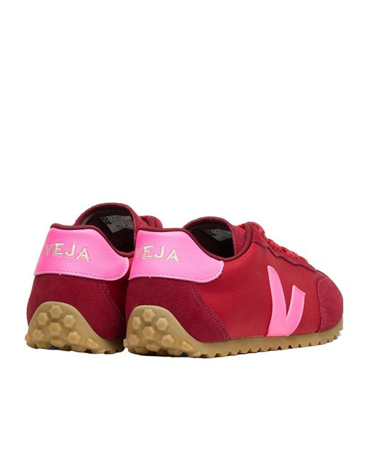 Veja Red Retro Runner Low-Top Sneakers