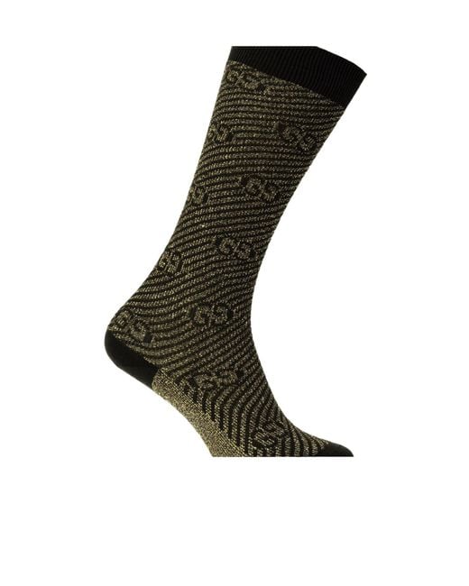 Gucci Black Versatile And Eye-Catching Socks