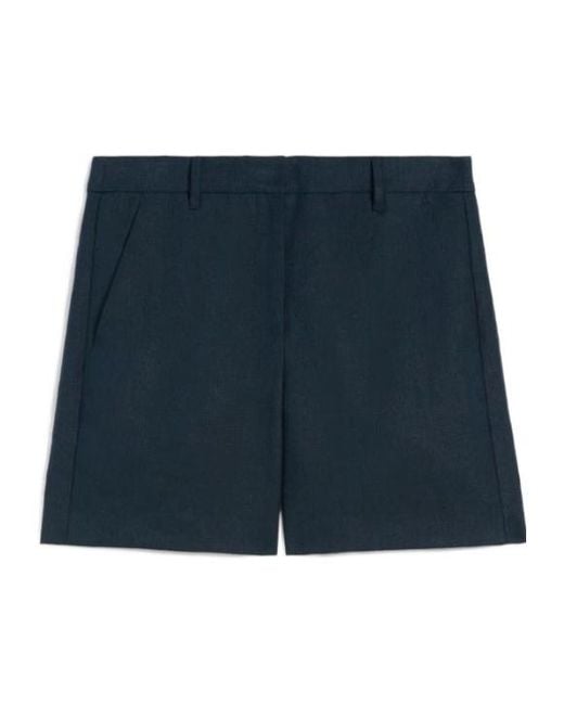 Max Mara Blue 'S Party Tailored Shorts