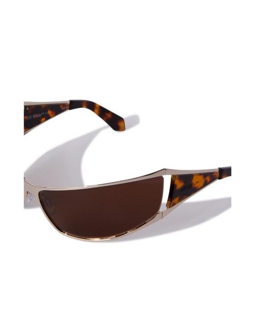 Off-White c/o Virgil Abloh Multicolor Luna Wraparound Frame Sunglasses for men
