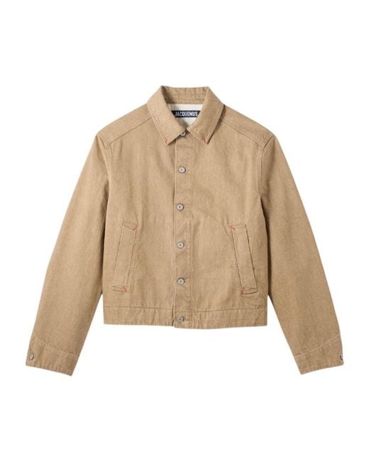 Jacquemus Natural Mirada De Nimes Denim Jacket for men