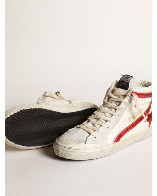 Golden Goose Deluxe Brand Pink Super-Star High-Top Sneakers