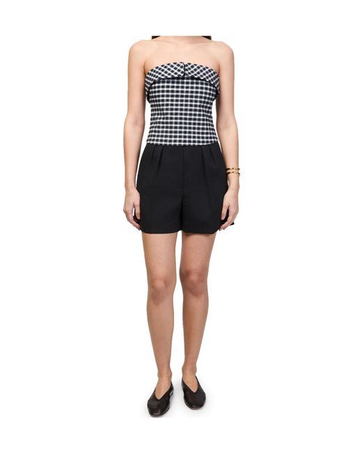 Posse Black Chiara Bustier Top