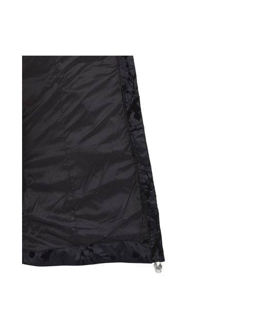 EA7 Black Logo Patch Down Jacket