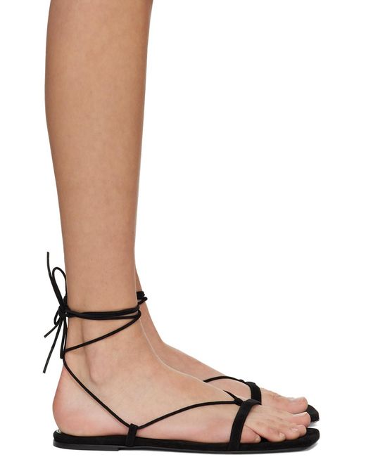 Totême White Totême Sqaure Toe Sandals