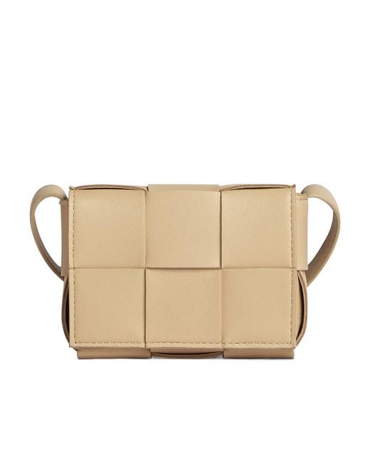 Bottega Veneta Natural Intrecciato Leather Mini Bag