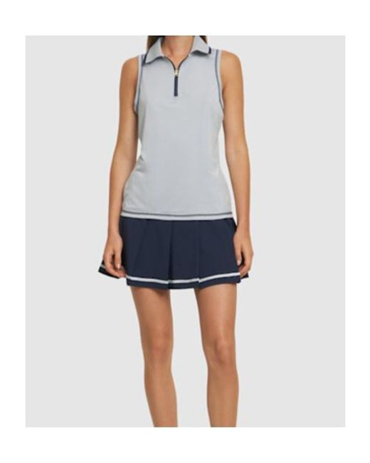 Varley Gray Club Cammie Performance Tank Top