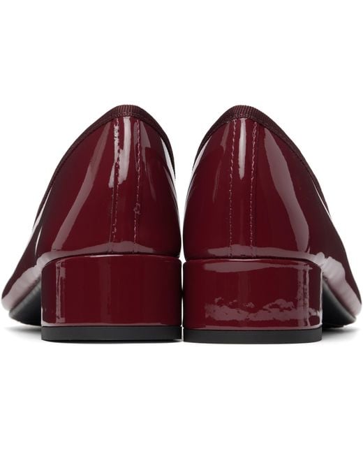 Repetto Red Bow-Detail Pumps