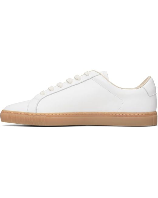 Common Projects White Lace-Up Low-Top Sneakers for men