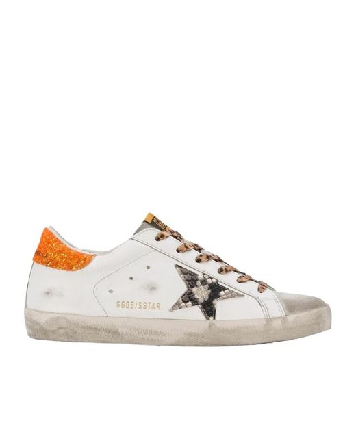 Golden Goose Deluxe Brand Metallic Superstar Sneakers