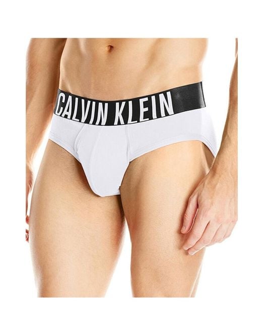 Calvin Klein White Widened Waistband Panties for men
