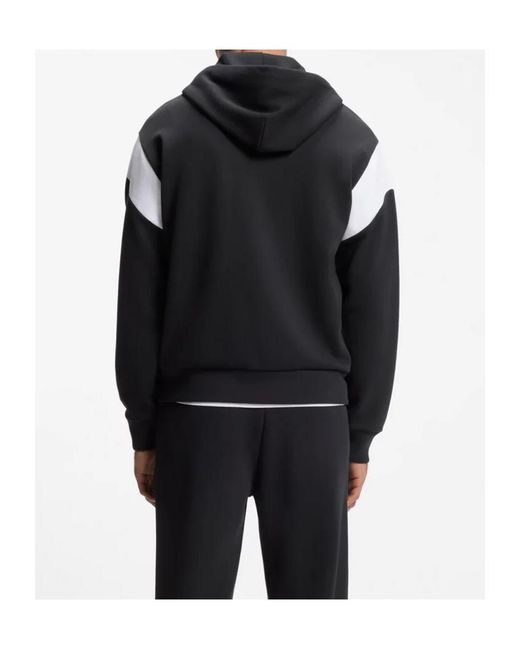Boss Black Regular-Fit Zip-Up Sweatshirt for men