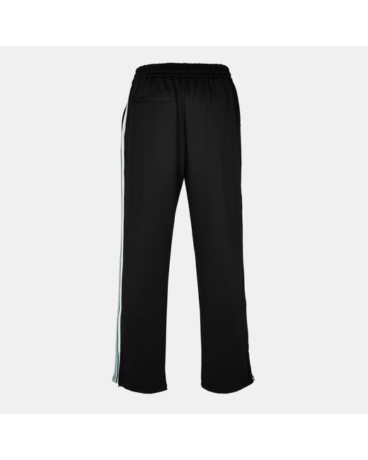 Represent Black Stylish Striped Breathable Casual Sports Pants for men