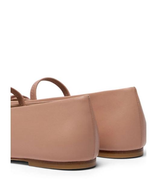 Stuart Weitzman Pink Prima Bow Ballet Mary Jane