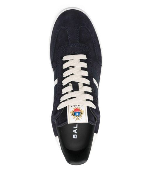 Bally Black Round-Toe Sneakers for men