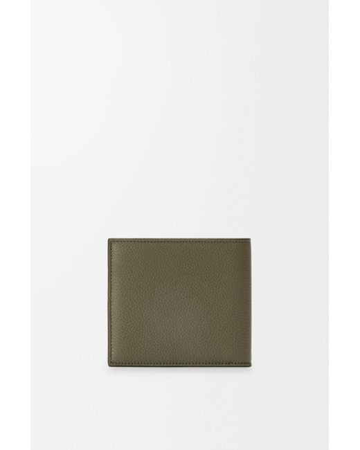 Loewe Green Anagram Bifold Wallet for men