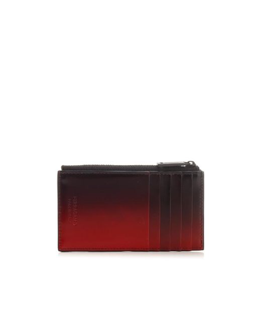 Ferragamo Red Logo Wallet for men