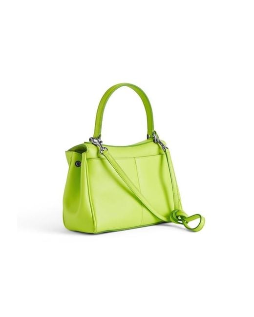 Balenciaga Green Rodeo Handbag Mini