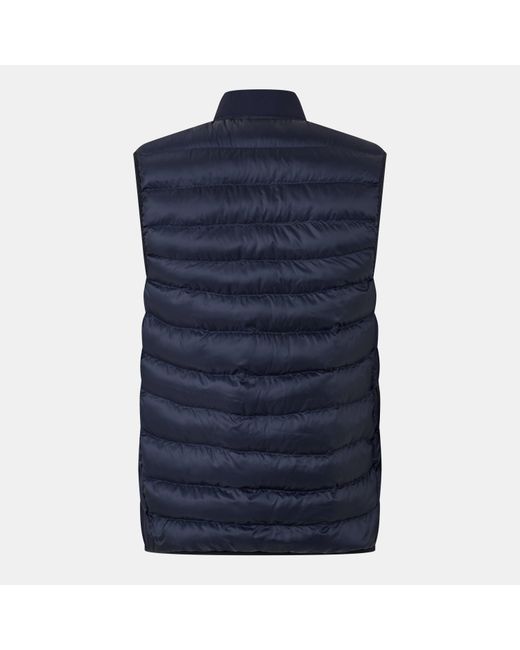 Lacoste Blue Quilted Gilet for men
