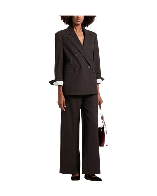 MAX&Co. Black Minimalist Double- Suit