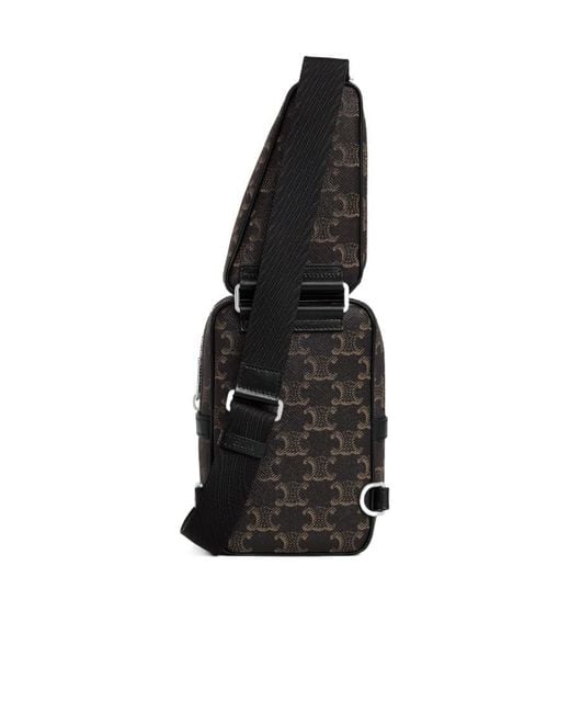 Céline Black Multipocket Bag for men