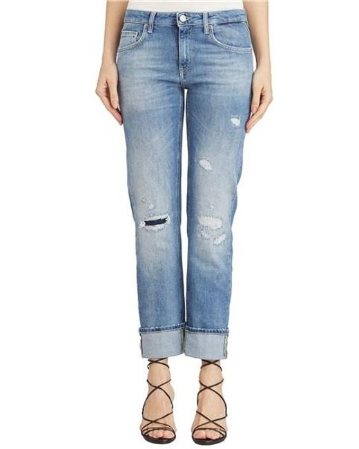 Dondup Blue Pantalone