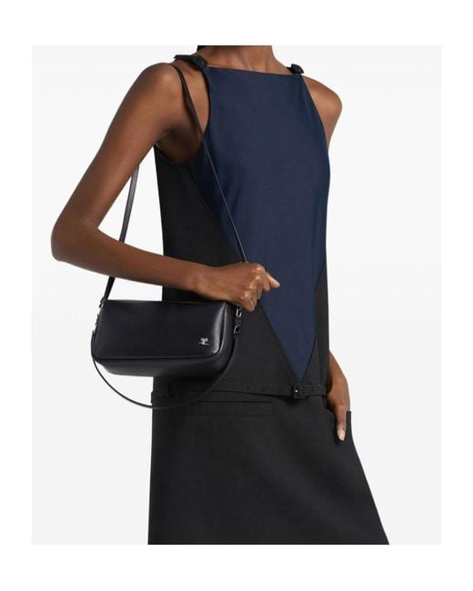 Courreges Black Courrèges Small Three Sixty Bag