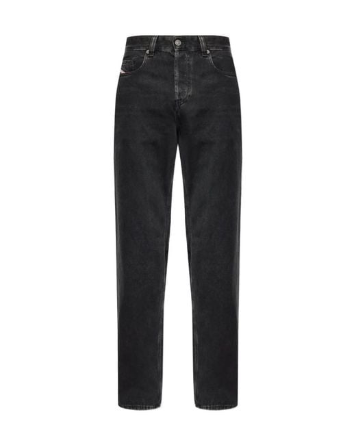 DIESEL Black 2001 D-Macro L34 Jeans for men