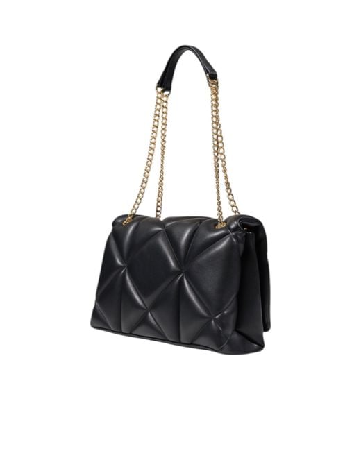 Moschino Black Flap Shoulder Bag