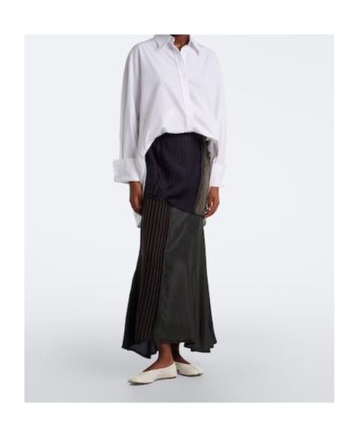 Maison Margiela White Tabi Leather Ballet Flats