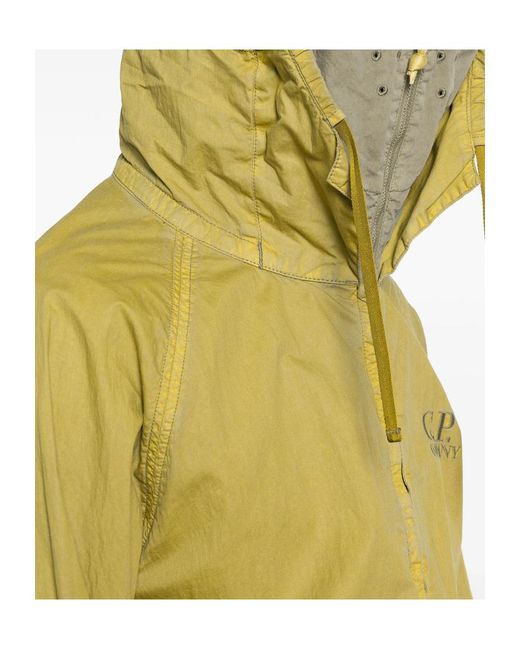 C P Company Yellow Hood Jacket for men