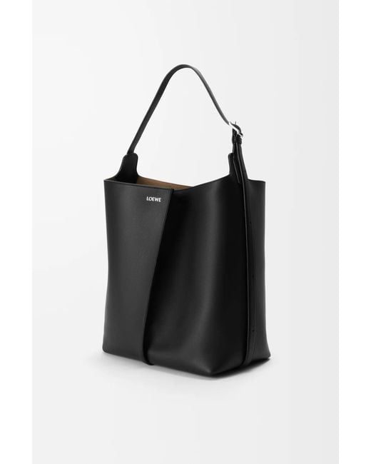 Loewe Black Large Bilbao Bucket Bag