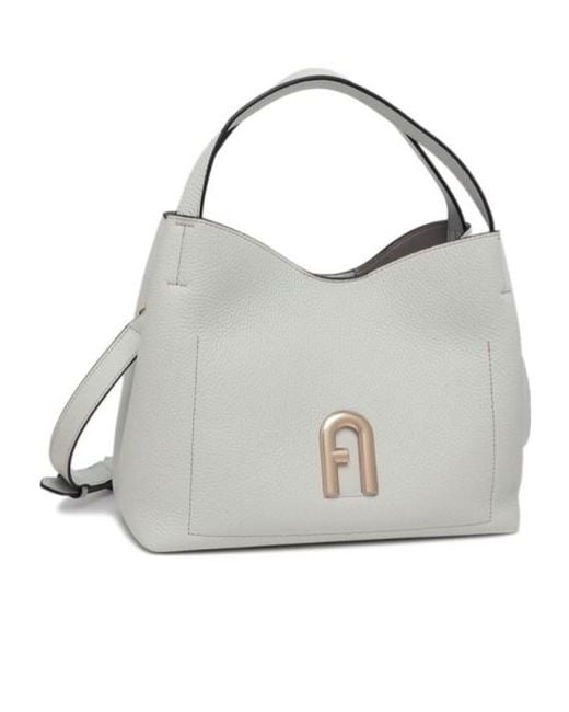 Furla Natural Logo Shoulder Bag