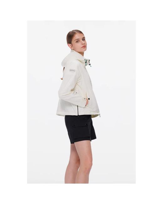 Duvetica White Risna S Hat Casual Jacket