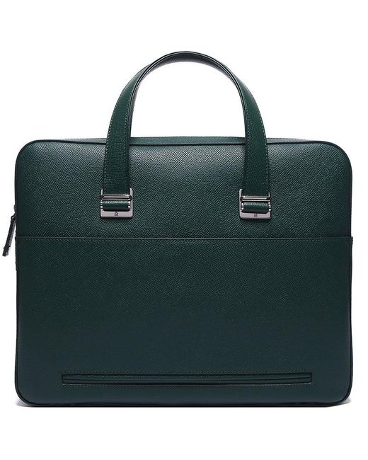 Dunhill Blue Logo Color-Matched Portable Briefcase for men