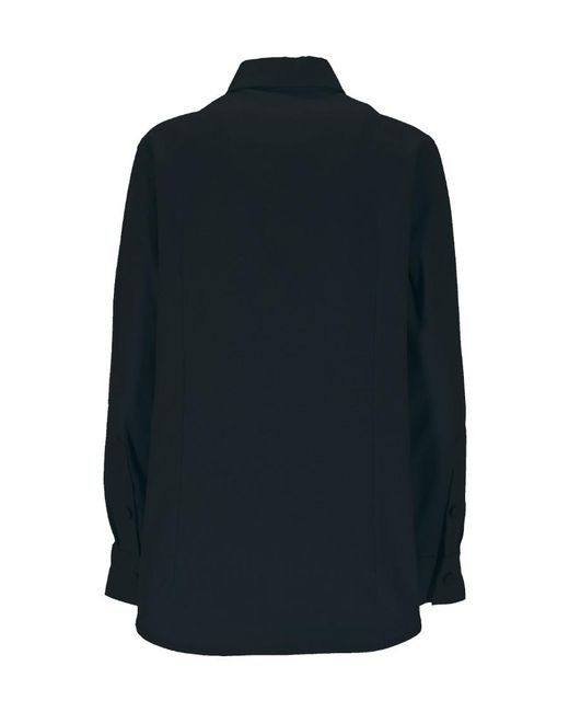 Raf Simons Blue Long-Sleeved Shirt