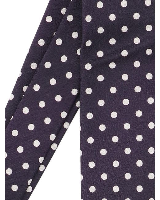 Tom Ford Blue Dot Tie for men