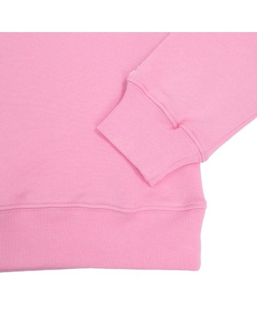 MSGM Pink Logo Details Sweater