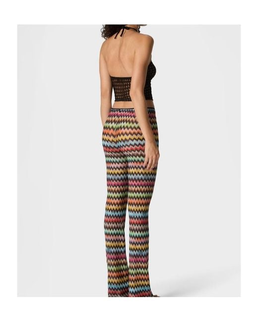 Missoni Black Haut En Dentelle À Dos Nu