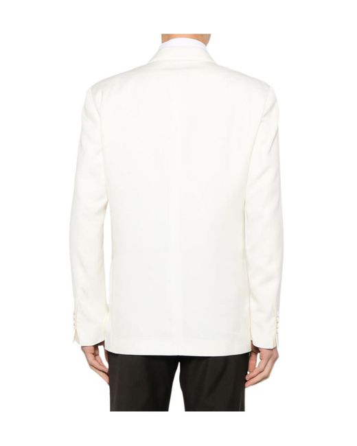 Lardini White Attitude Blazer for men