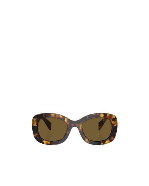 Prada Multicolor Eyewear Oval Frame Sunglasses